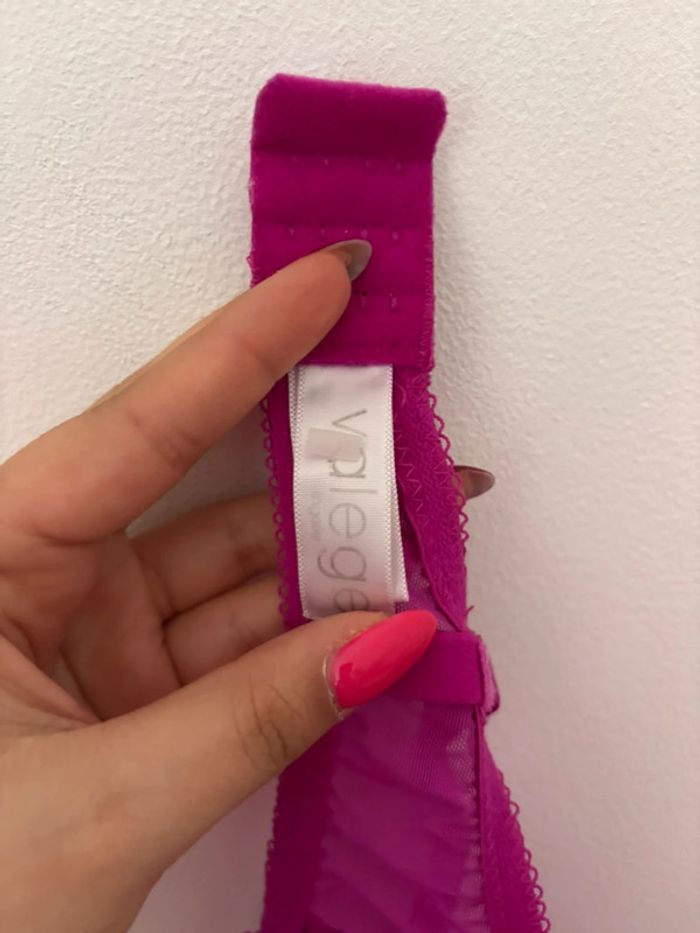 🌺Soutien-gorge push up violet avec dentelle Taille EU 75B/ FR 90B🌺 - photo numéro 7