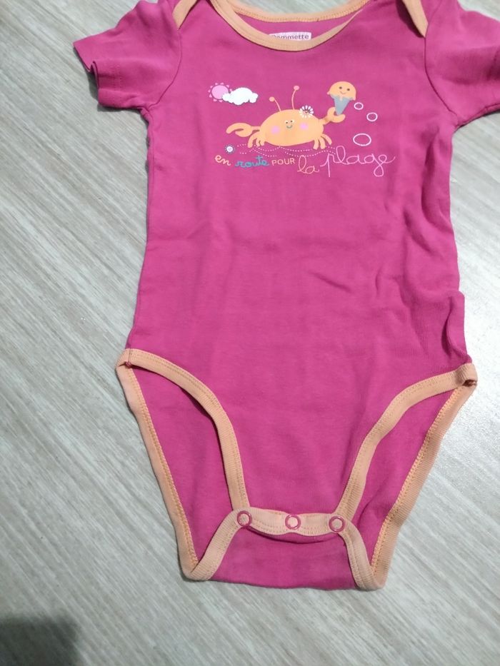 Body, manches courtes, 24 mois