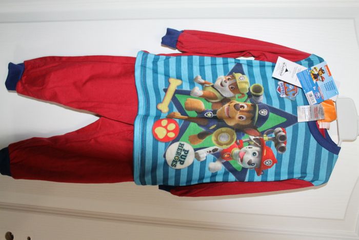 pyjama pat patrouille rouge 2 ans