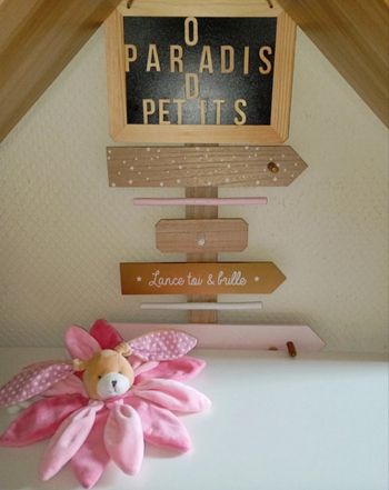 Doudou lapin collector rose 