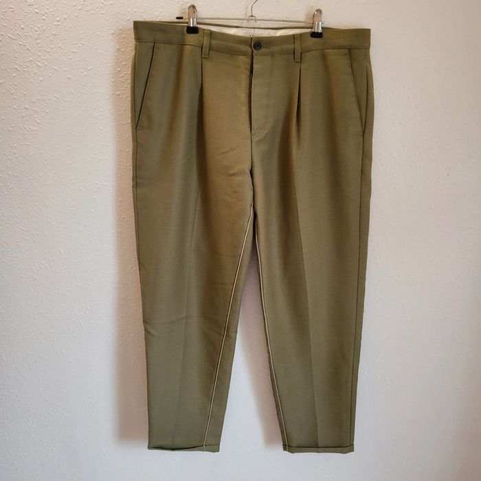 Pantalon style jogger en laine