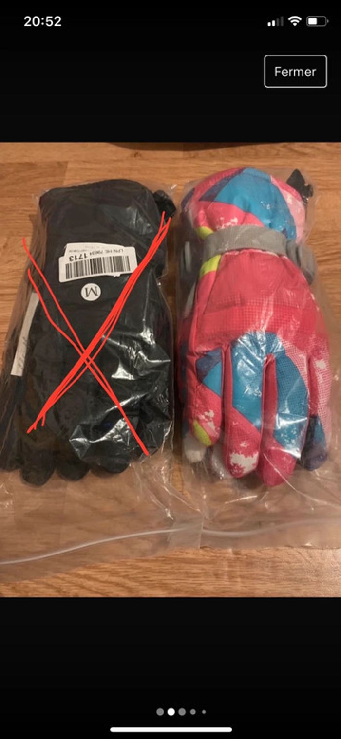 Gants pour le Sky - photo numéro 2