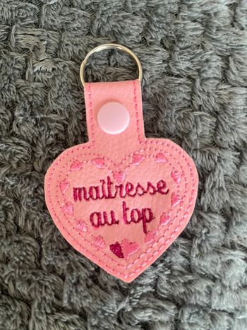 Porte clé pour maîtresse neuf