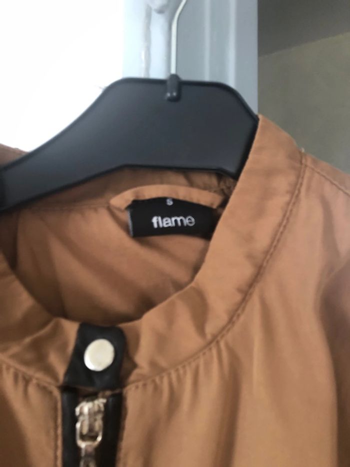 Flame - veste femme bi matière taille S - photo numéro 2