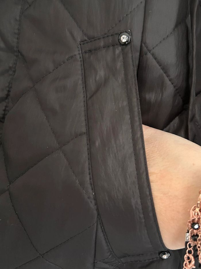 Manteau Noir Talenti - Taille 42 - photo numéro 4