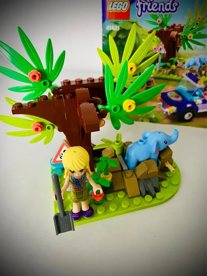 LEGO Friends 41421 - Le Sauvetage du Bébé Éléphant - Complet avec Notice - photo numéro 6