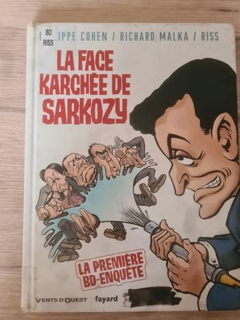 Le karchée de Sarkozy le première bd enquête