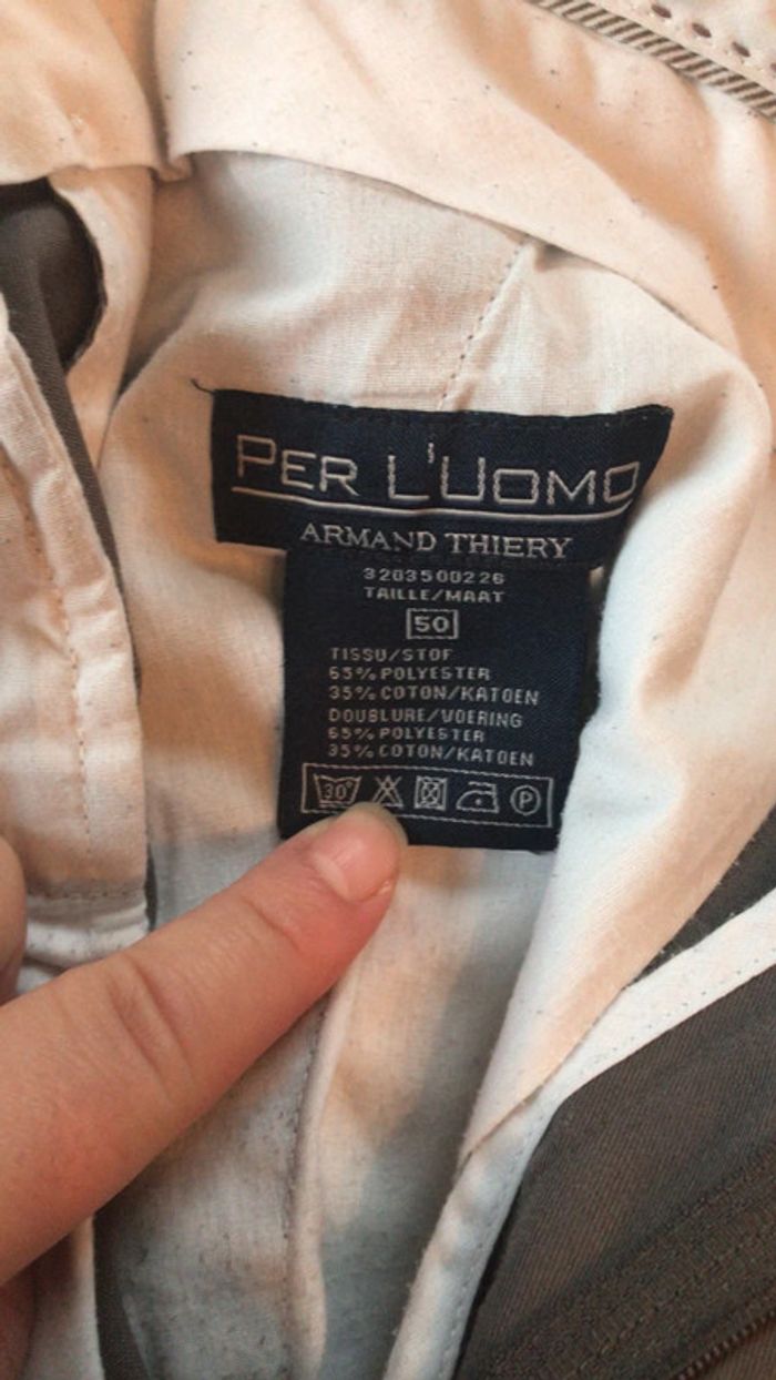 Pantalon gris Armand Thiery - photo numéro 3