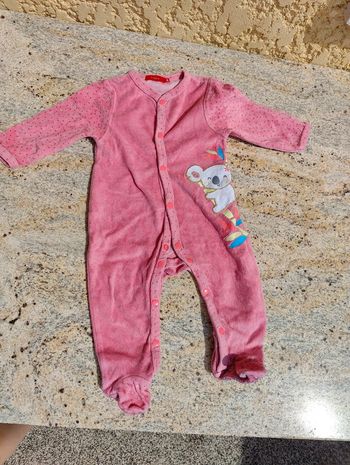 Pyjama rose koala 9 mois