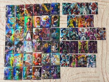 Lot de 56 cartes Saint Seiya Kayou R SR