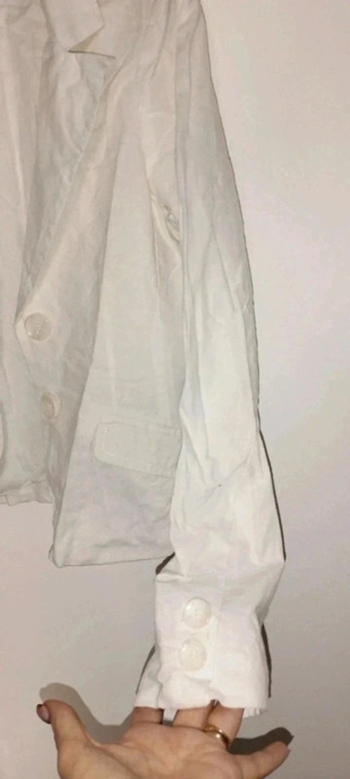 Veste tailleur blanche - photo numéro 14