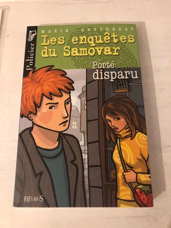 Livre enfants "les enquêtes du Samovar : porté disparu"