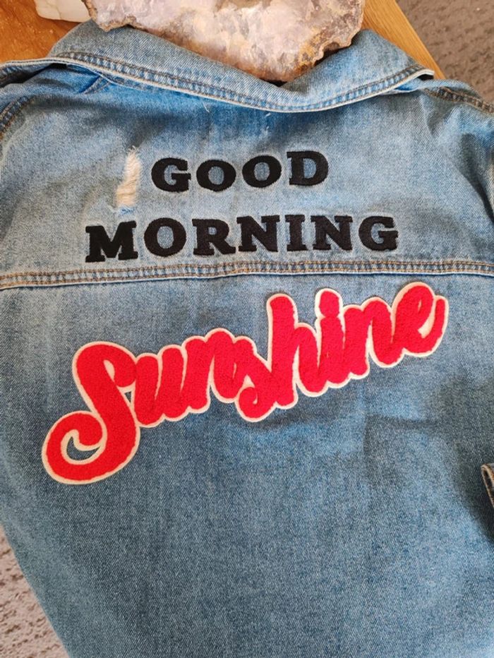 Veste Denim PimKie Brodé taille M - photo numéro 9