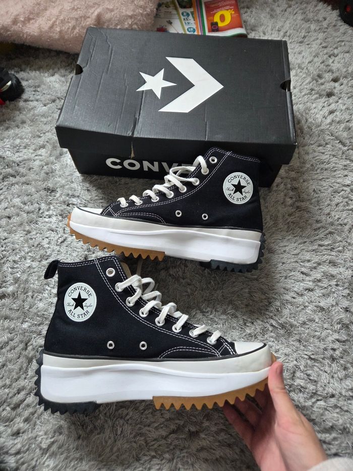 Baskets toile baskets sneakers - converse run Star Hike Hi - photo numéro 3