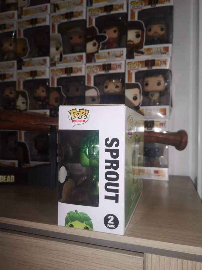 Funko pop Ad icons Green Giant & Sprout 2 Pack Special edition métallique - photo numéro 3