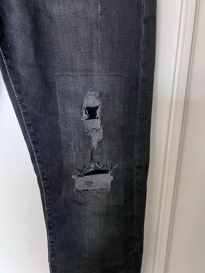 Jean Zara gris foncé 11/12 ans - photo numéro 3