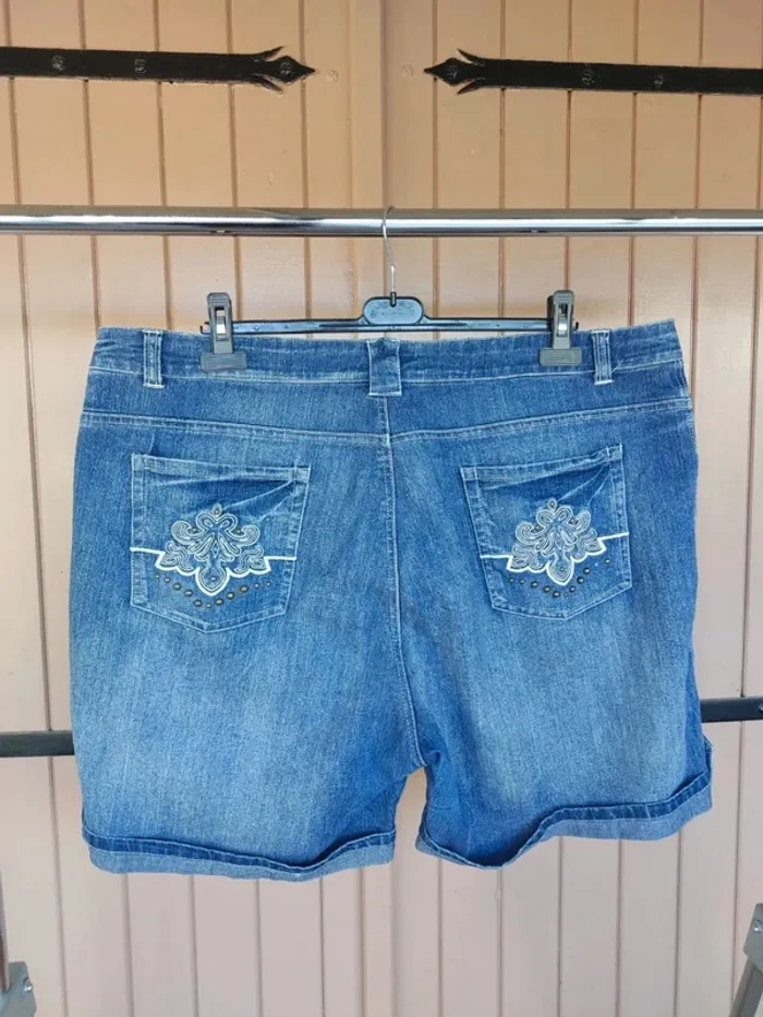 Short en jean Taille 54 Piu Forte - photo numéro 16