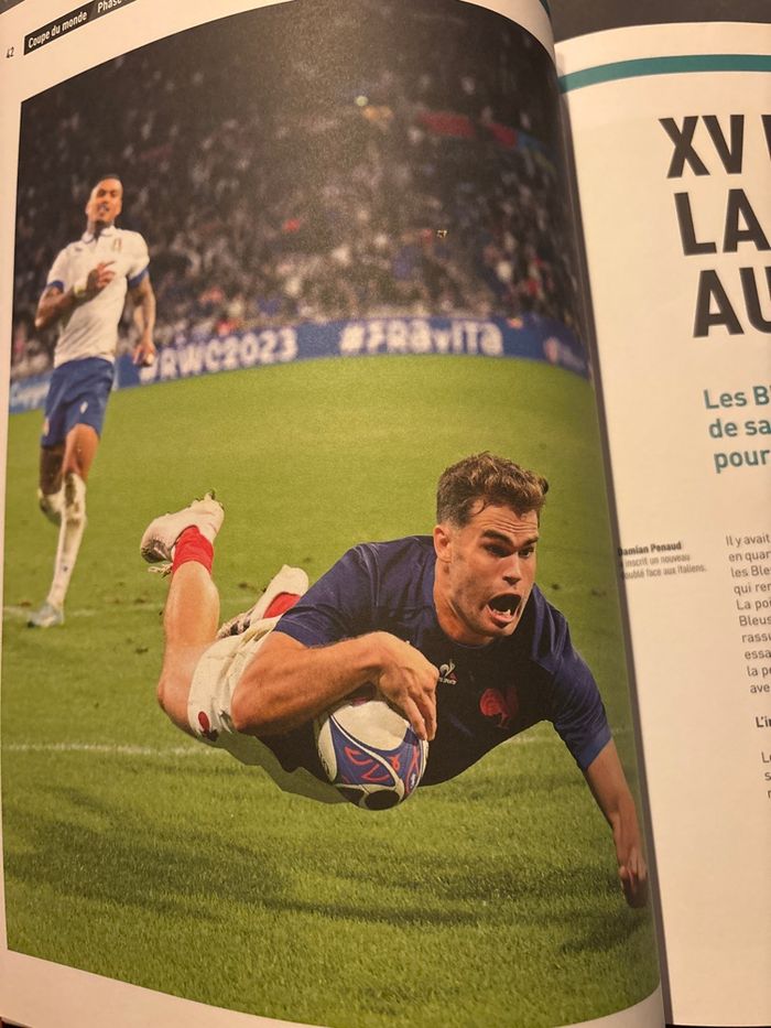 Le livre d’or coupe du monde de rugby - photo numéro 5