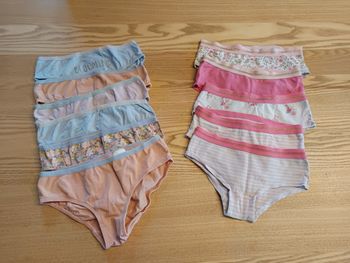 Lot de 11 culottes TAO 6 ans