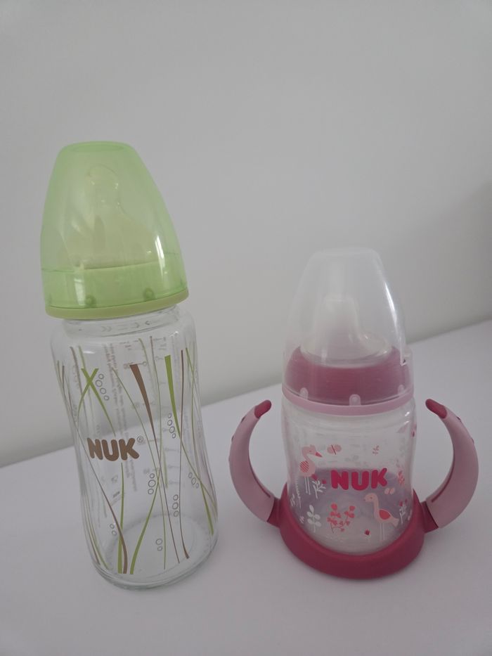 Biberon verre 240 et tasse apprentissage - photo numéro 2