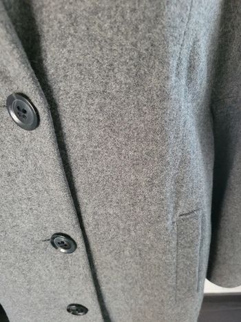 Superbe manteau gris Gap 100% laine