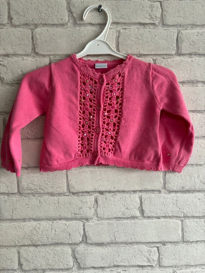 Gilet boléro 3 pommes taille 12 mois