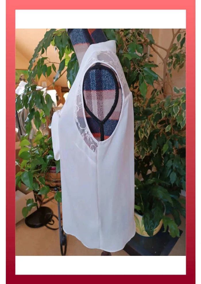 Chemisier blanc/crème - photo numéro 2