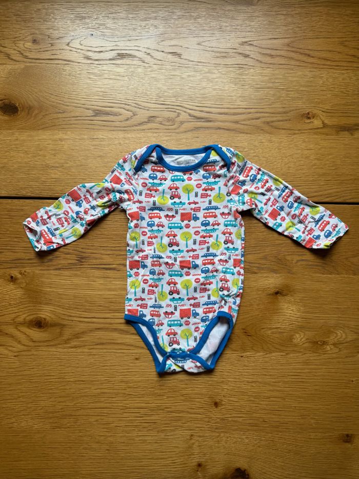Body Manches Longues Orchestra Bébé Garçon 12 Mois Motif Voitures Très Bon État Réduction sur Lot