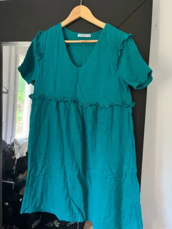 Robe femme gaz de coton