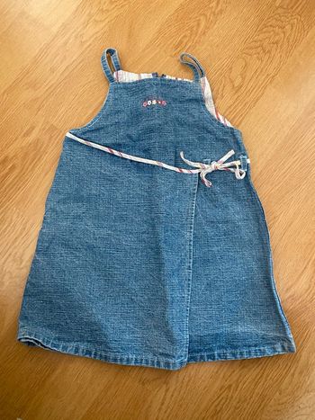 Robe longue en jean cadet rousselle 18 mois