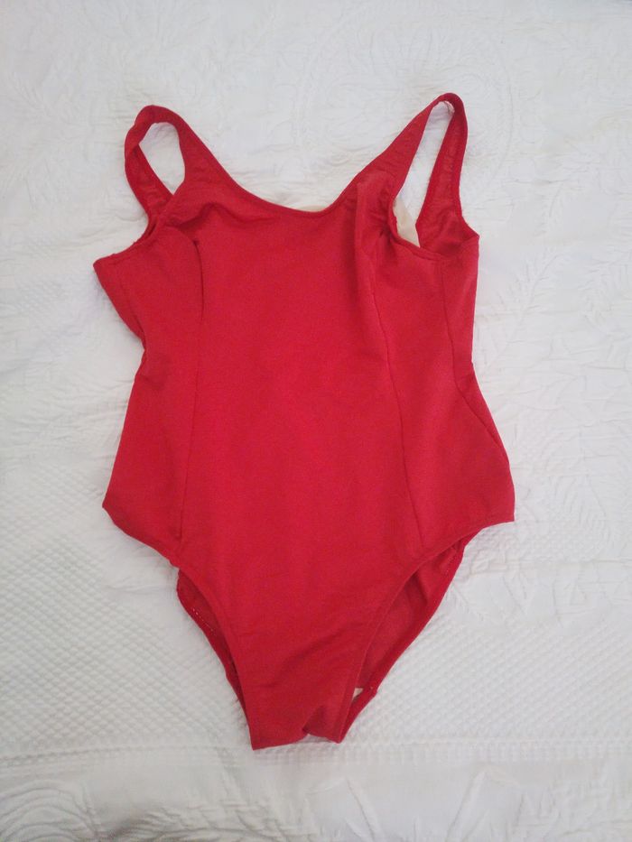 maillot de bain rouge