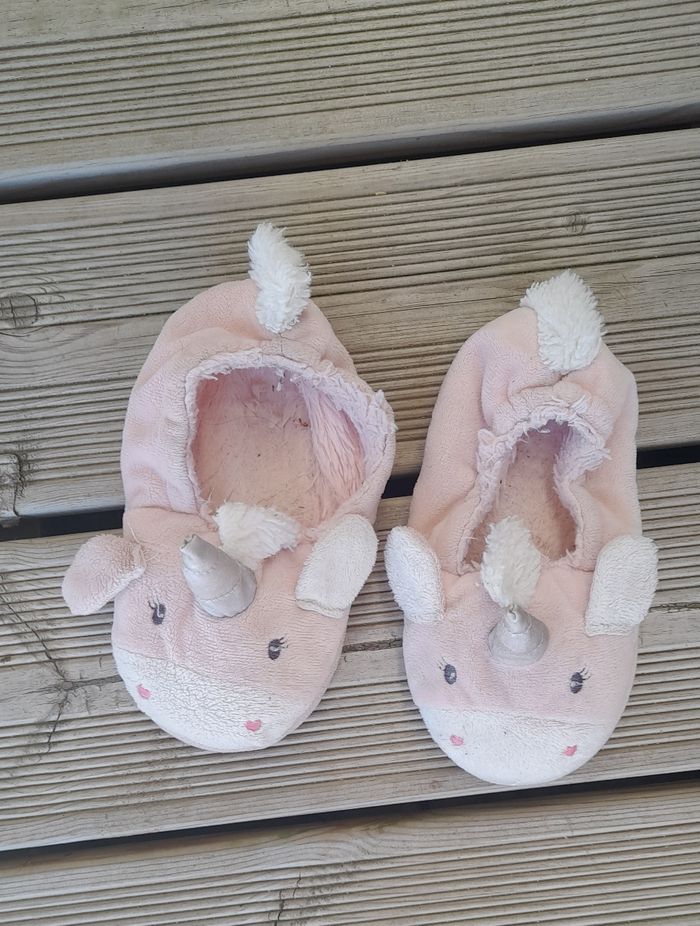 Chaussons licorne