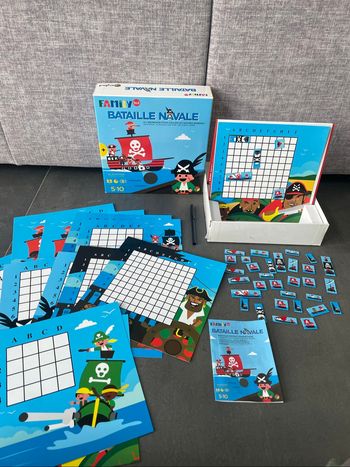 Jeu de bataille navale magnétique Oxybul