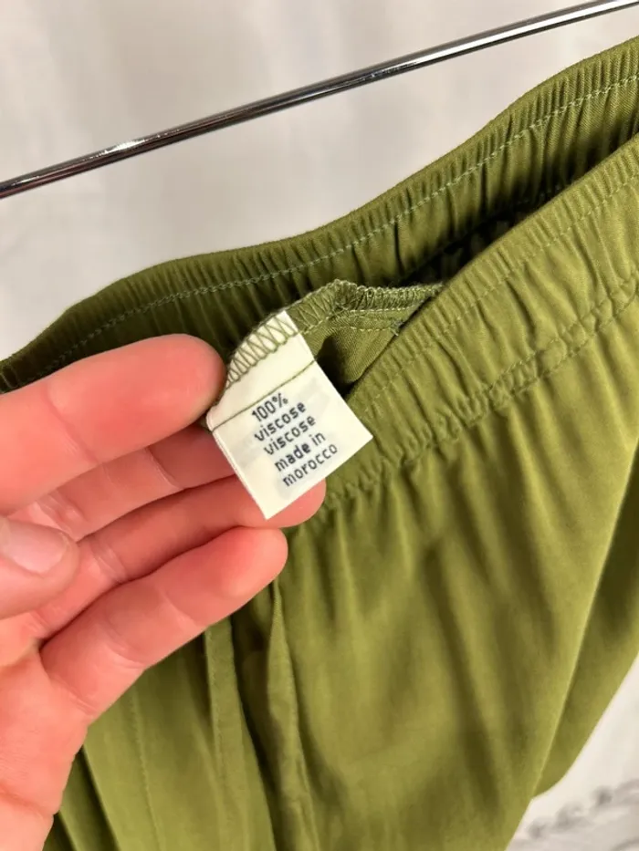 Pantalon Fluide Hartford Vert T.2 / M neuf - photo numéro 4