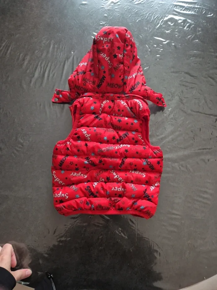 Manteau doudoune coupe-vent bébé - photo numéro 5