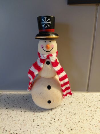 Décoration bonhomme de neige 