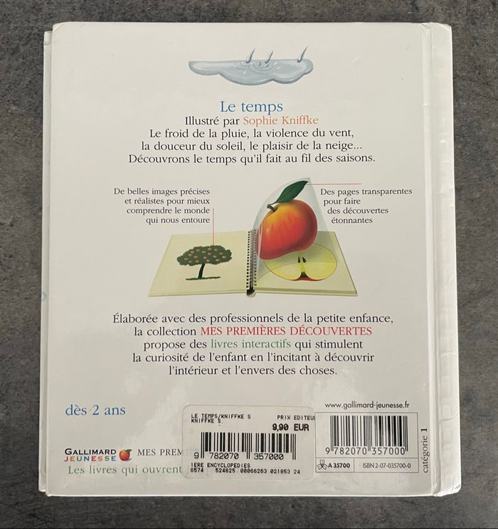 Livre Le temps - photo numéro 2