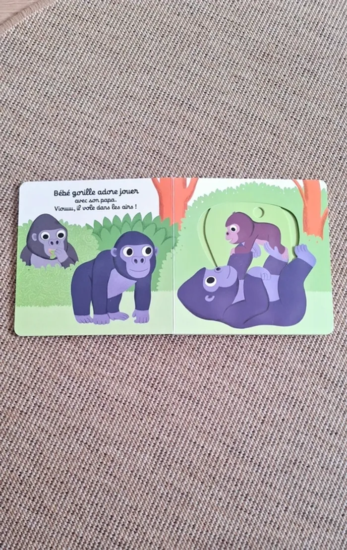Livre Kididoc " Bonne nuit bébé gorille " - photo numéro 2