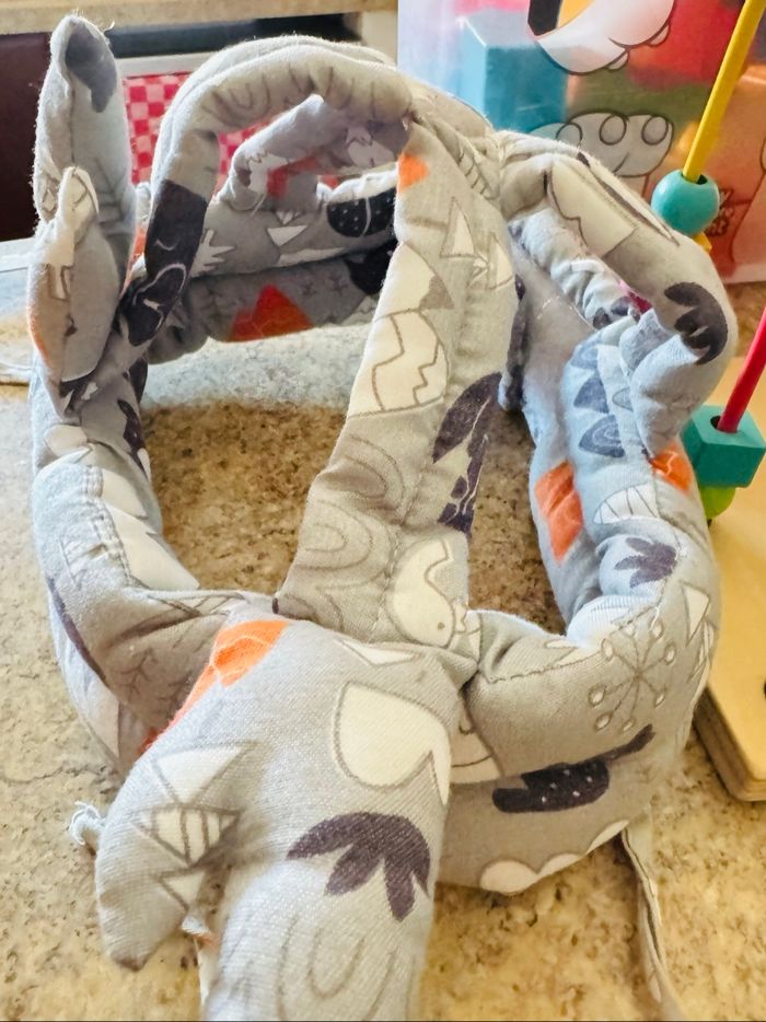Lots jouets d’éveil et protection casque en tissu pour la tête,🌸🌺 - photo numéro 5