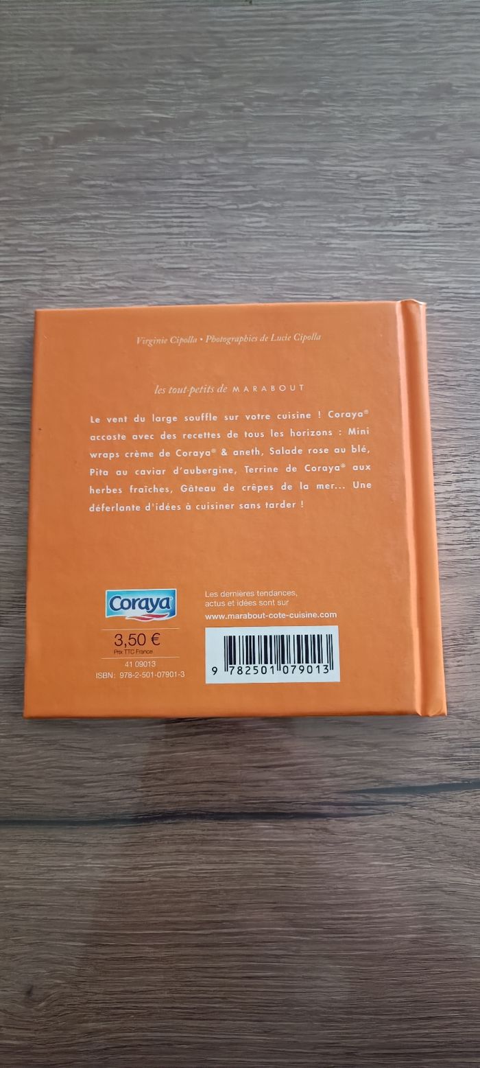 Livre recettes coraya - photo numéro 2