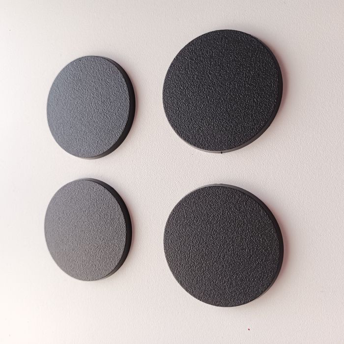 4 Socles rond de 60mm -Age of Sigmar -Warhammer 40K -Aos -Le Seigneur des Anneaux -Wargame -Figurine