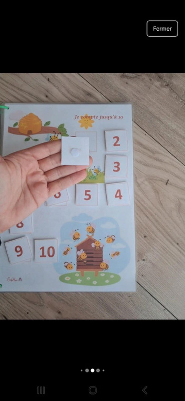 Livret d'activités thème printemps. Pédagogie montessori. Busy book quiet book - photo numéro 6