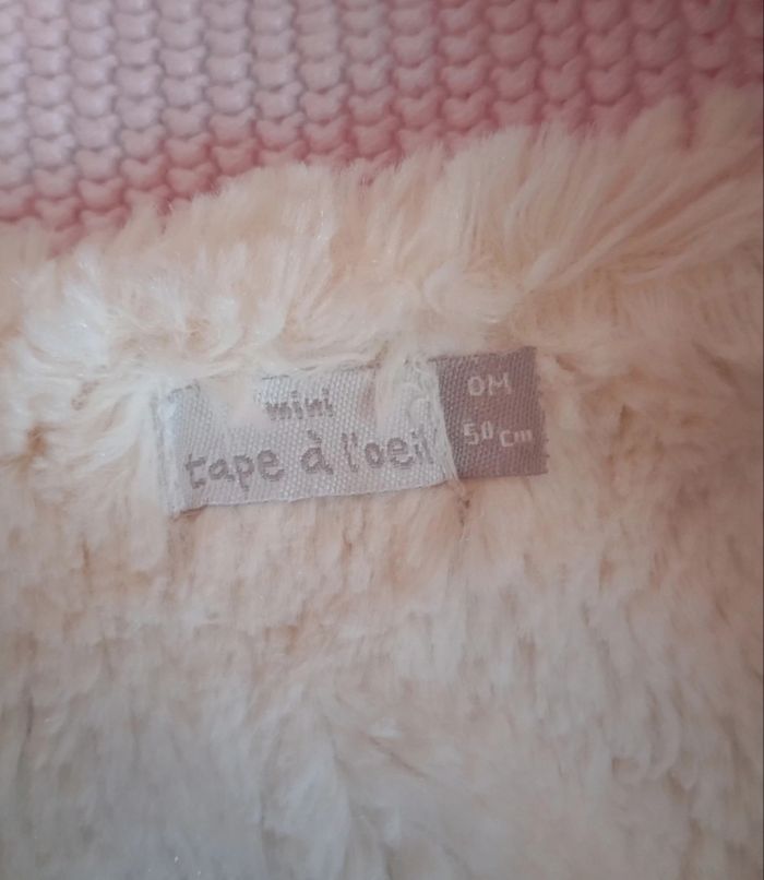 Gilet rose tatapTape à l'oeil 0 mois - photo numéro 2