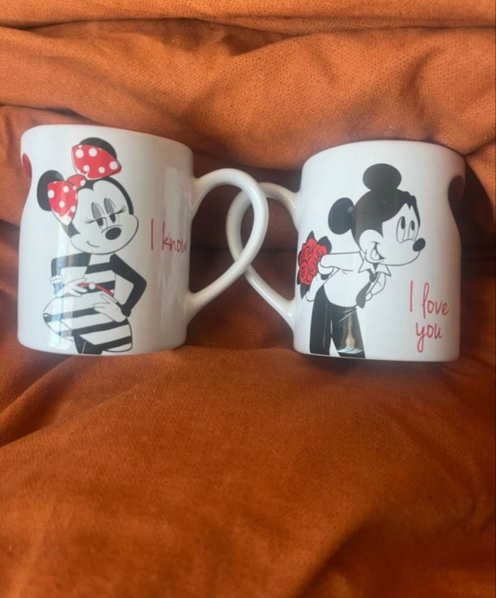 Tasses/mugs Disney Mickey Minnie - photo numéro 3