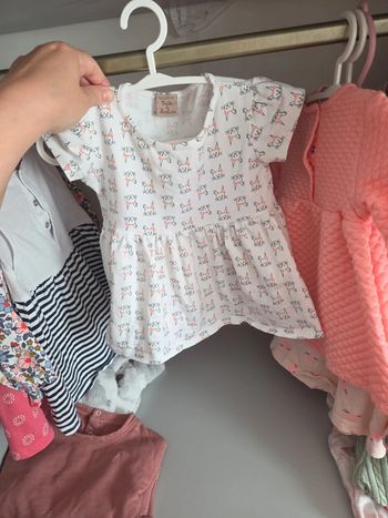 Jolie robe 6 mois fille lapin
