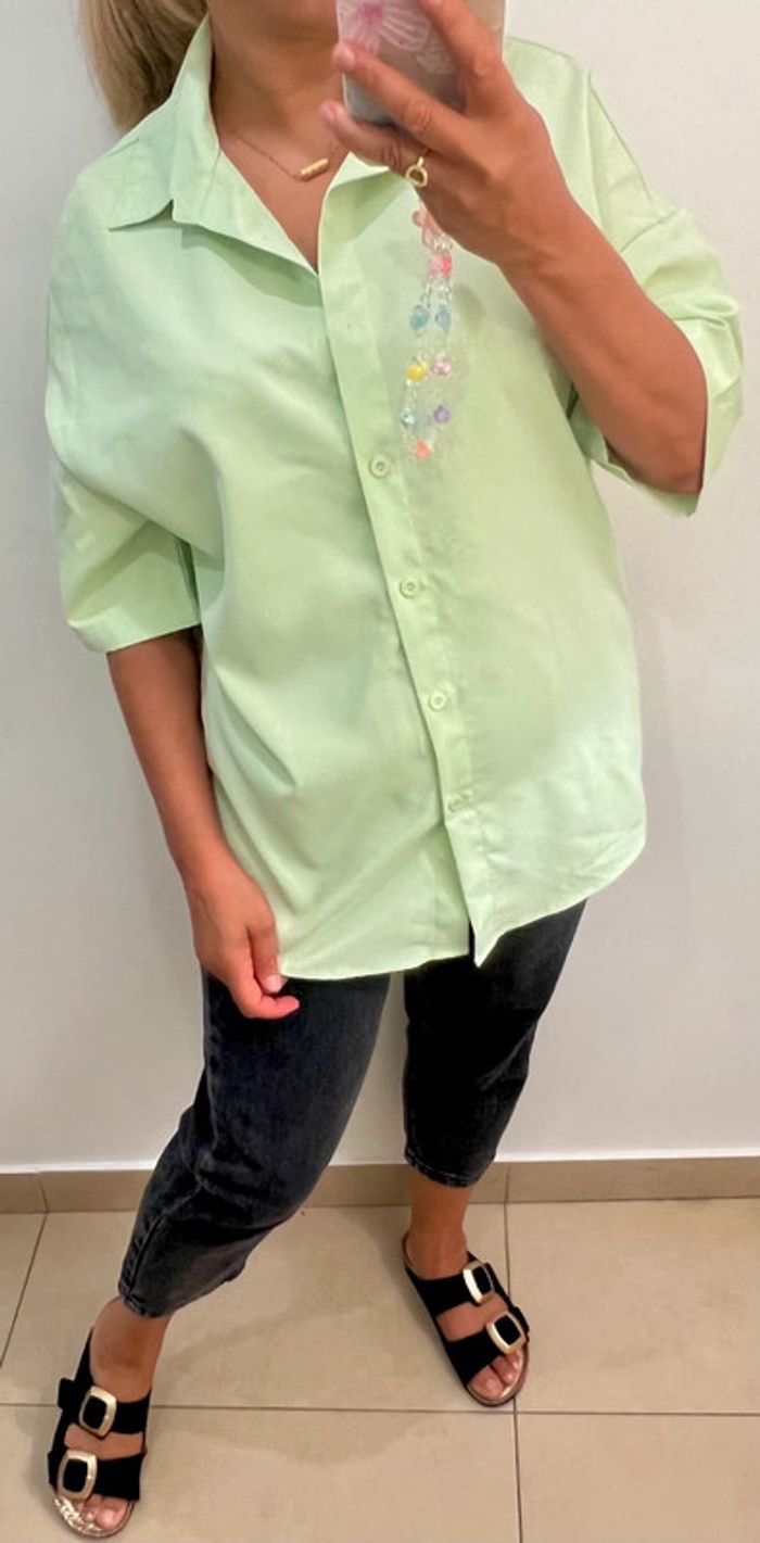 🌵Chemise ample manches courtes Taille L -XL - photo numéro 4