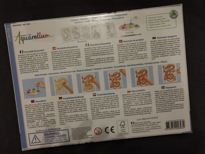 Aquarellum junior dragons 🐉 - photo numéro 2
