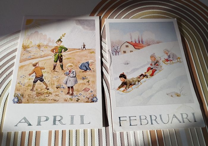 Lot cadres et cartes calendaires - photo numéro 8