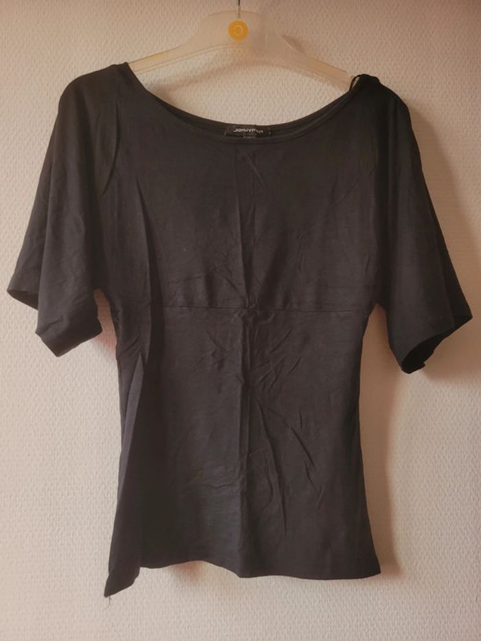 T-shirt noir taille L - photo numéro 2