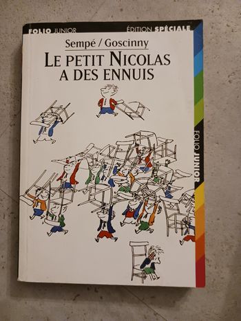 livre le petit Nicolas a des ennuis